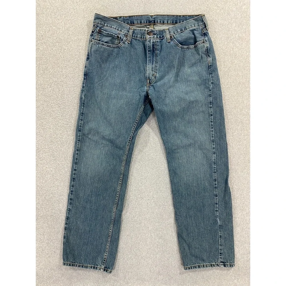 Levis 559 Jeans Mens 38x32 (Fits 36x31) Relaxed Straight‎ Fit Classic Denim